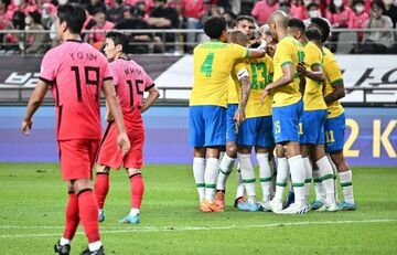 انتقاد تند از تیم ملی کره جنوبی به دلیل شکست سنگین مقابل برزیل