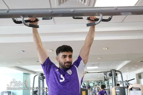 صادق محرمی؛ تمرین تیم ملی ایران در قطر (13 خرداد 1401)