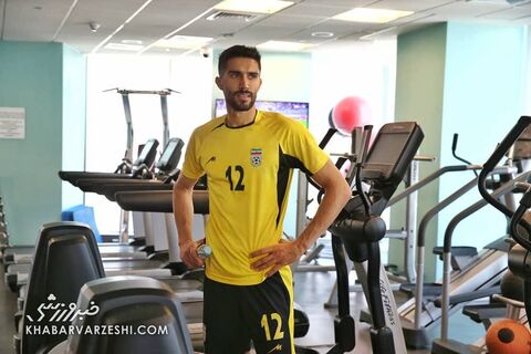سیدحسین حسینی؛ تمرین تیم ملی ایران در قطر (13 خرداد 1401)