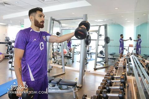 عارف آقاسی؛ تمرین تیم ملی ایران در قطر (13 خرداد 1401)