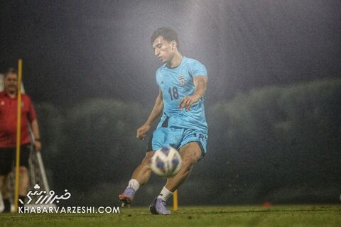 صالح حردانی؛ تمرین تیم ملی فوتبال ایران در قطر (14 خرداد 1401)