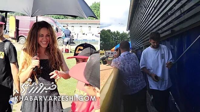 اولین تصاویر پیکه و شکیرا در کنار هم بعد از جدایی