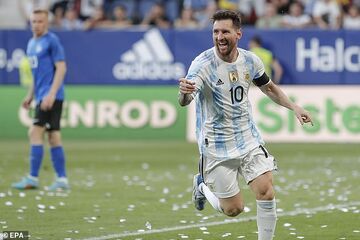 ویدیو| خلاصه بازی آرژانتین - استونی/ مسی تیم صدم جهان را گلباران کرد
