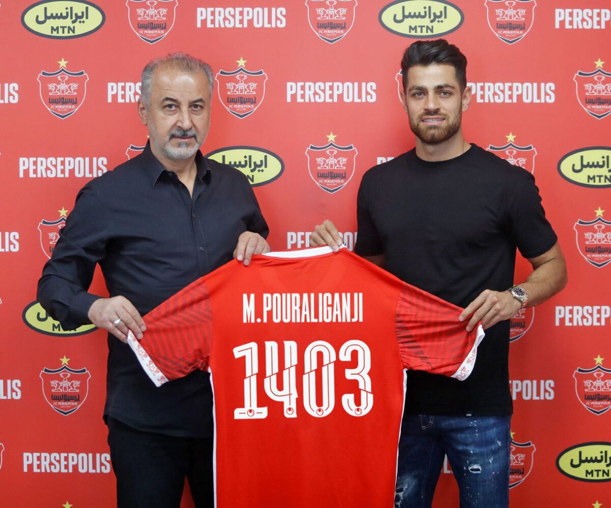 اولین اظهارنظر مرتض پورعلی گنجی پس از پیوستن پرسپولیس/ همه می دانند از کودکی عاشق این تیم بودم