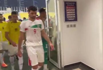 ویدیو| ناراحتی بازیکنان تیم‌ملی پس از شکست مقابل الجزایر