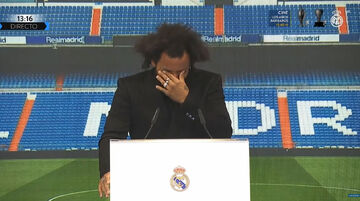 ویدیو| اشک‌های مارسلو هنگام جدایی از رئال مادرید