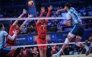 ویدیو| خلاصه والیبال آرژانتین - ژاپن/ غول‌کشی سامورایی‌ها ادامه دارد