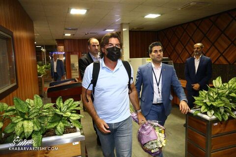ورود ریکاردو ساپینتو به تهران