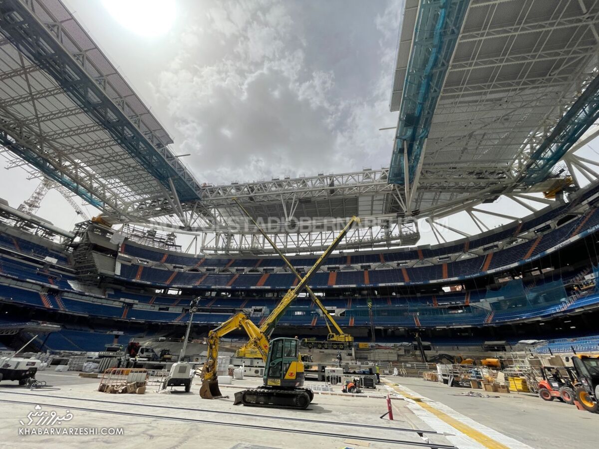 هزینه وحشتناک رئالمادرید برای بازسازی سانتیاگو برنابئو هزینه وحشتناک رئالمادرید برای بازسازی سانتیاگو برنابئو