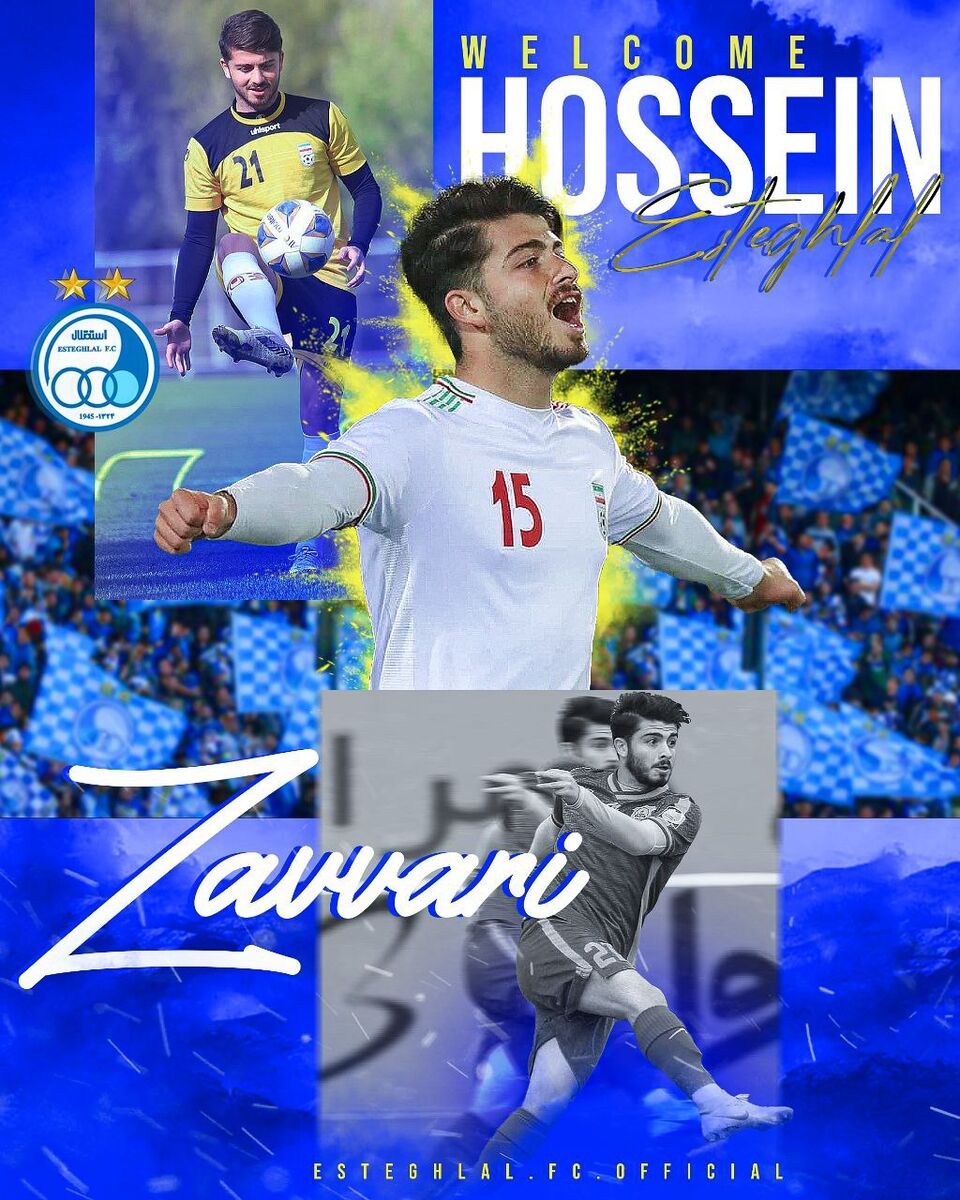 عکس| رونمایی رسمی از سومین بازیکن جدید استقلال