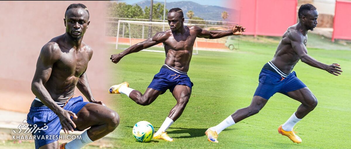 تصاویری از عضلات شگفتانگیز ستاره جدید قرمزها/ تمرینات مداوم پیش از پیشفصل