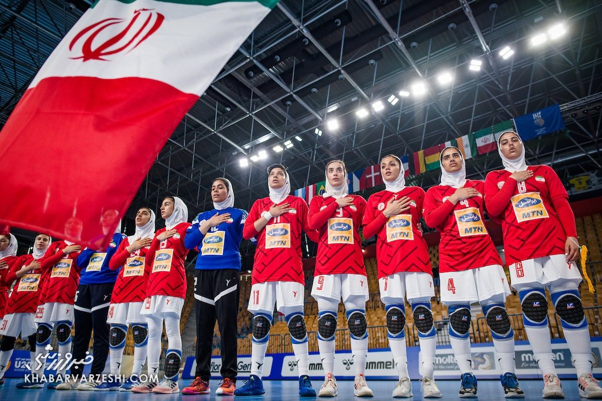 اولین پیروزی تاریخ هندبال بانوان ایران در مسابقات جهانی