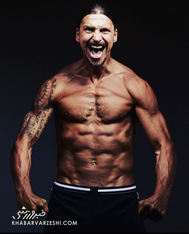 رژیم غذایی سخت زلاتان/ راز داشتن فقط ۸ درصد چربی در ۴۰ سالگی!