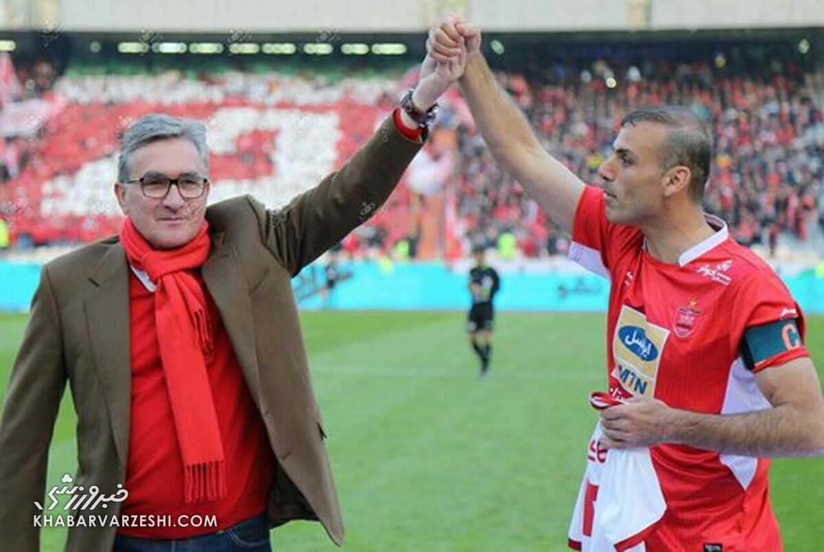شبها خواب سرمربیگری در پرسپولیس را میدیدم؛ من دنبال بیرون انداختن بازیکنان از پرسپولیس نیستم شبها خواب سرمربیگری در پرسپولیس را میدیدم؛ من دنبال بیرون انداختن بازیکنان از پرسپولیس نیستم