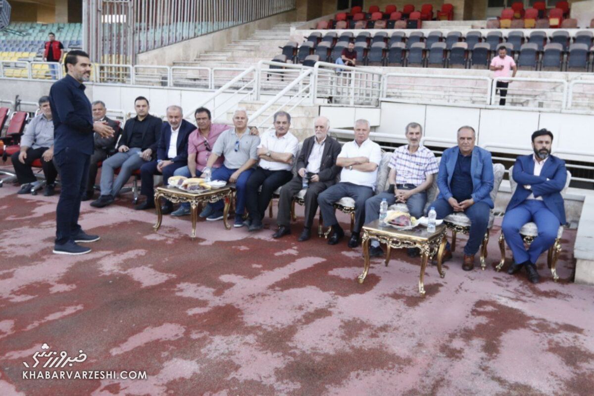 استارت ویژه سرخها در کنار بزرگان تاریخ پرسپولیس / عکس 2