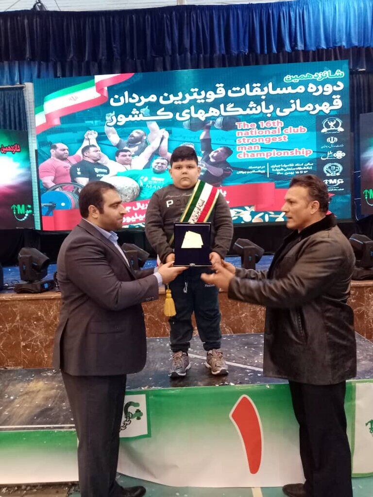 تصاویر| رونمایی از هرکول نوظهور ایران و جهان/ من رکورد رضازاده را میزنم!