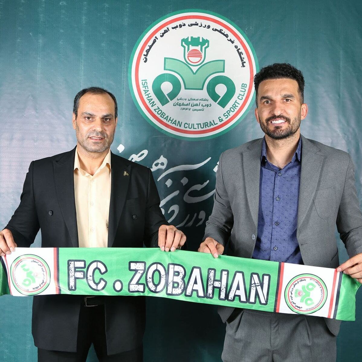 عکس | کاپیتان سابق پرسپولیس رسما مربی ذوب آهن شد