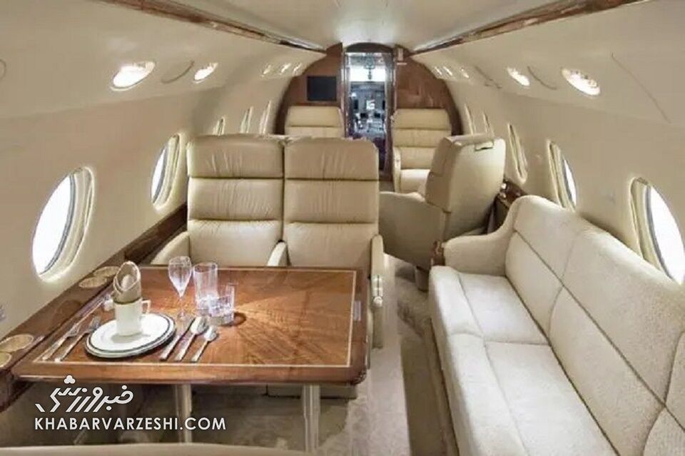 جت ۲۰ میلیون پوندی رونالدو برای فروش/ این جت را بخرید و لذت ببرید!/ تصاویر هواپیمای شخصی رونالدو را ببینید