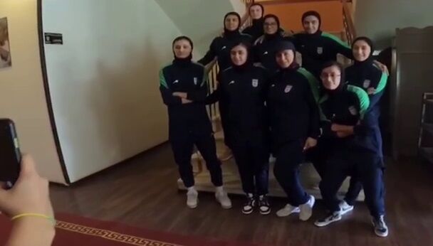 ویدیو| بدرقه بانوان ملی پوش فوتبال برای شرکت در مسابقات کافا