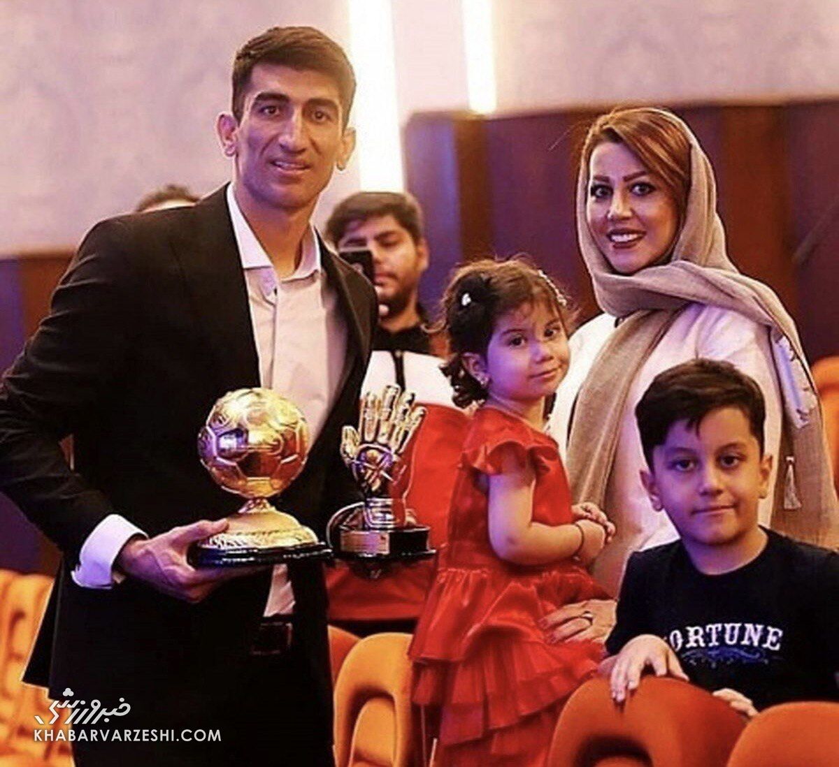 بیرانوند بیشتر از مربیانش از من می ترسد/ دوست دارم همسرم تا ۵۰ سالگی فوتبال بازی کند/ بعد از ۴ بار خواستگاری به علیرضا جواب مثبت دادم