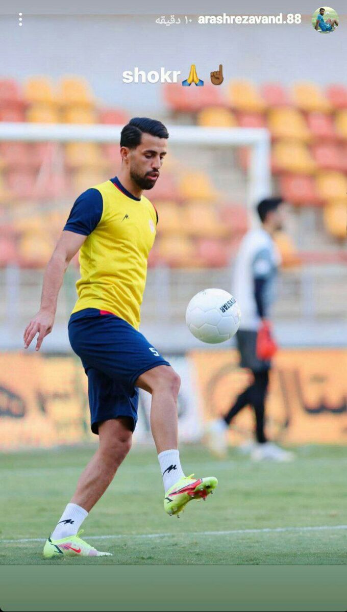 عکس| استوری جنجالی بازیکن مورد علاقه ساپینتو/ جدایی ستاره استقلال قطعی شد