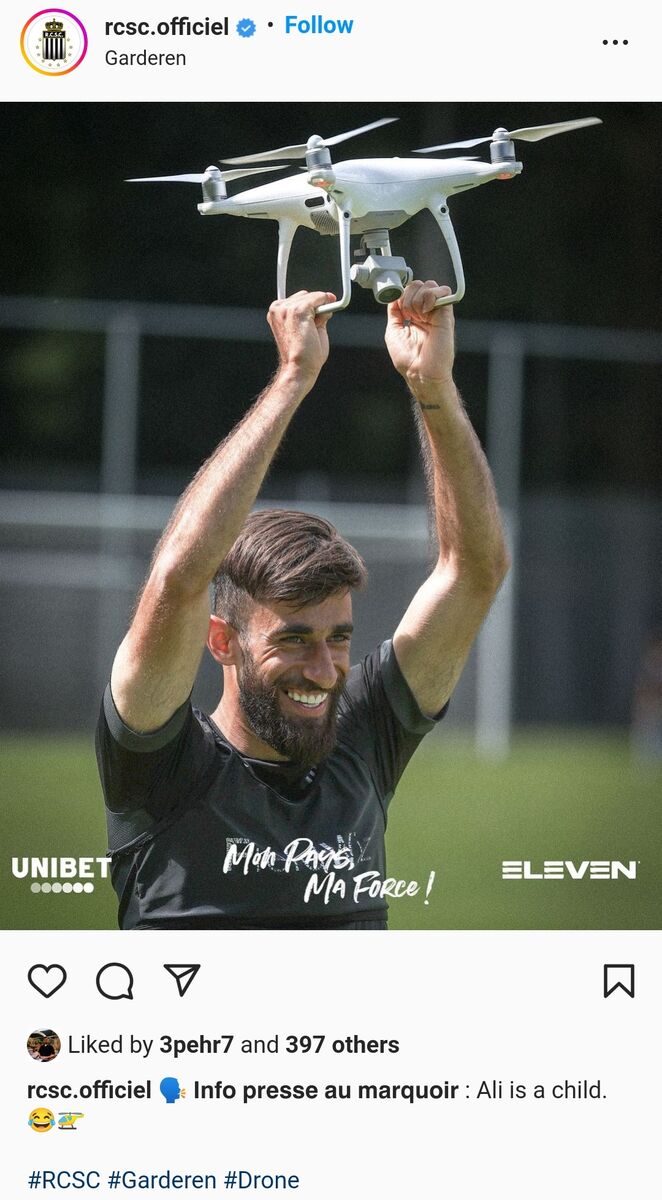 تصویر لژیونر ملیپوش با «هلیشات» شکار شد / باشگاه اروپایی ملی پوش ایران را بچه خطاب کرد!