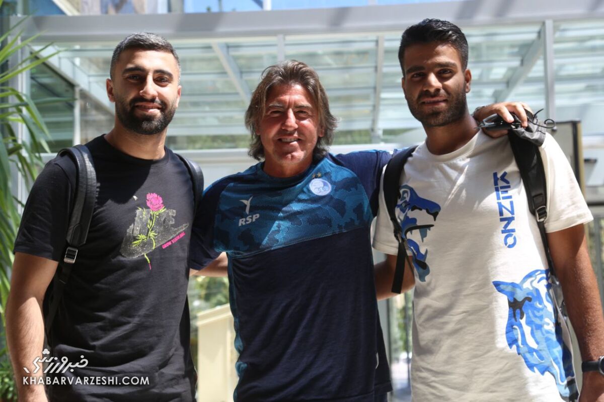 عکس| از بمب جدید استقلال کنار ساپینتو رونمایی شد