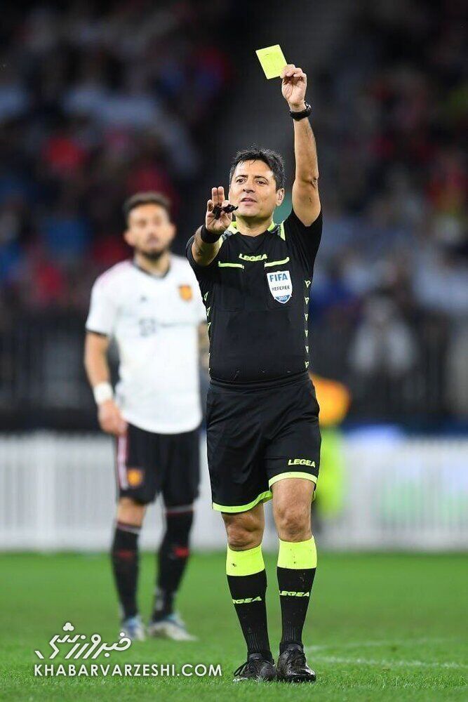 عکس | اسطوره داوری ایران منچستریونایتد و استون ویلا را سوت زد/ تساوی انگلیسیها با قضاوت علیرضا فغانی