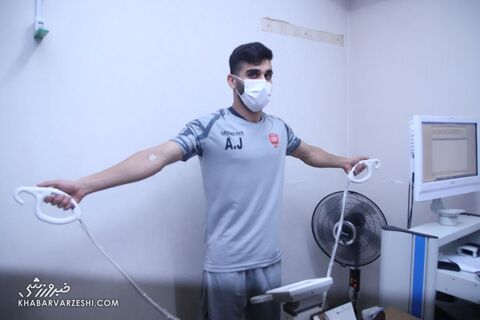 علی جودکی؛ تست پزشکی پرسپولیس در ایفمارک