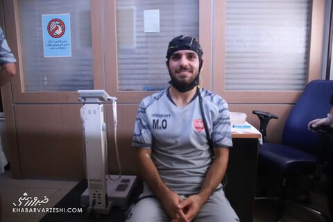 محمد عمری؛ تست پزشکی پرسپولیس در ایفمارک