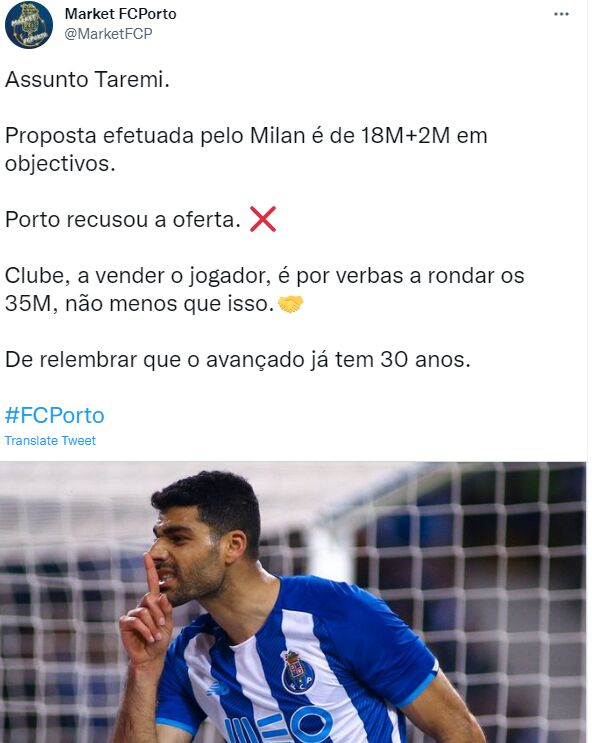 پیشنهاد غول فوتبال اروپا رسید؛ ۶۵۰ میلیارد برای انتقال طارمی/ درخواست مهم از مدیران باشگاه پورتو