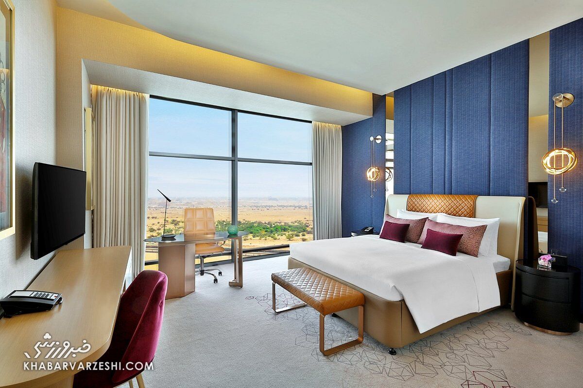 ۵ عکس از هتل و محل اقامت حیرت انگیز تیم ملی ایران در جام جهانی قطر/ رستورانی با غذاهای عربی؛ عصرانه ای شگفت انگیز در سالن مودا