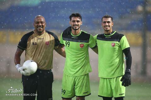 ولسلی ننکا و احمد گوهری؛ تمرین پرسپولیس (6 مرداد 1401)
