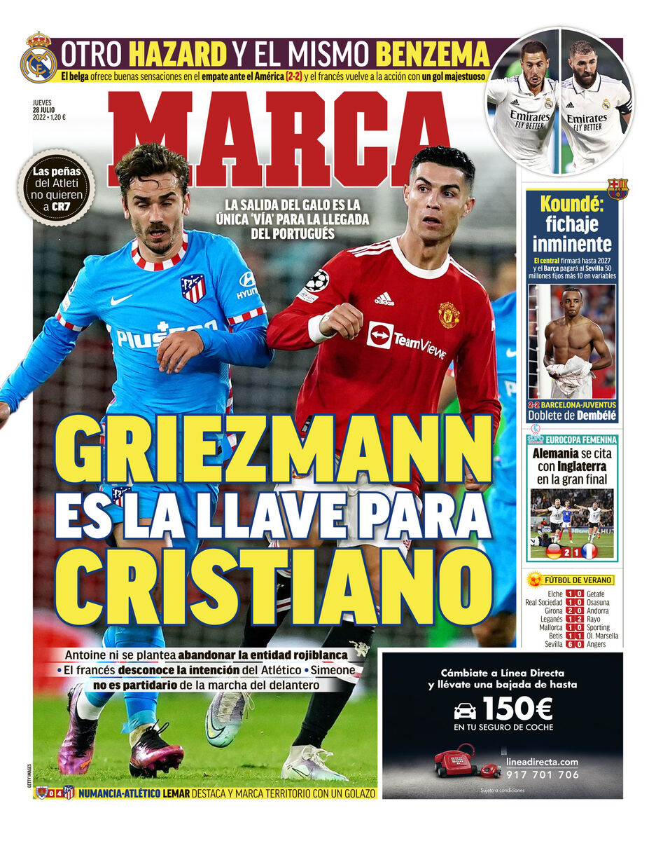 معاوضه غیرمنتظره رونالدو با یک ستاره/ پوگبا جامجهانی را از دست میدهد؟