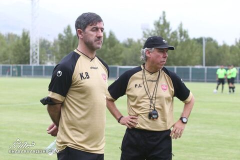 کریم باقری و پپه لوسادا؛ پرسپولیس - تیم ملی امید