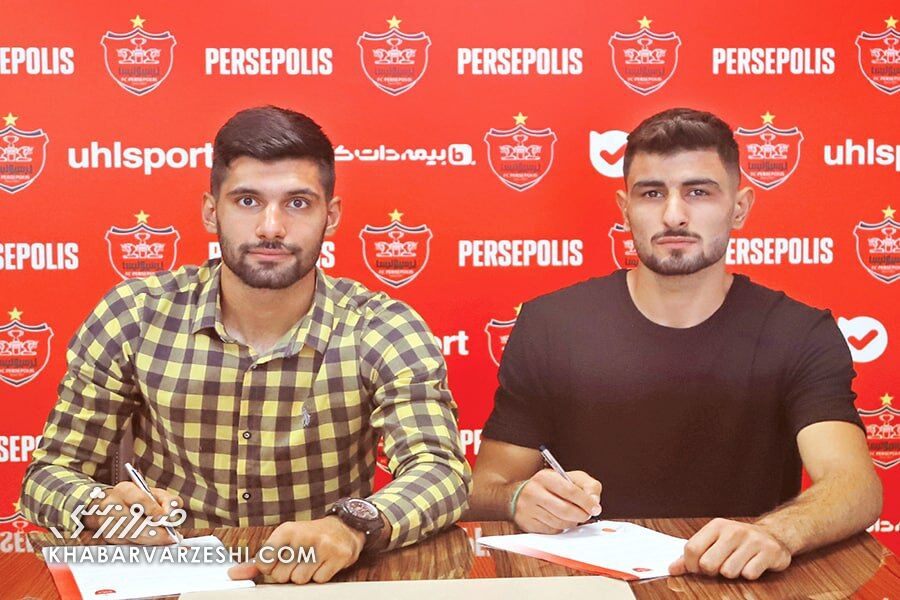 عکس | ۲ بازیکن رسما با پرسپولیس امضا کردند/ قرارداد بلندمدت با بازیکنهای جدید