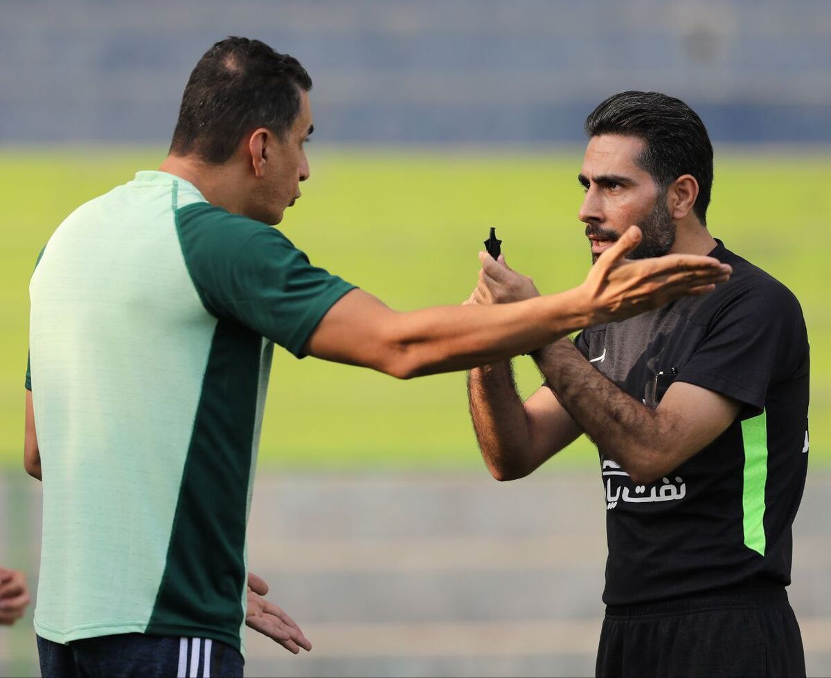 جار و جنجال سرمربی استقلالی بازی دوستانه را نیمهتمام گذاشت!