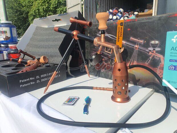 عکس | کشف قلیانهای برقی ۱۰ میلیونی در تهران