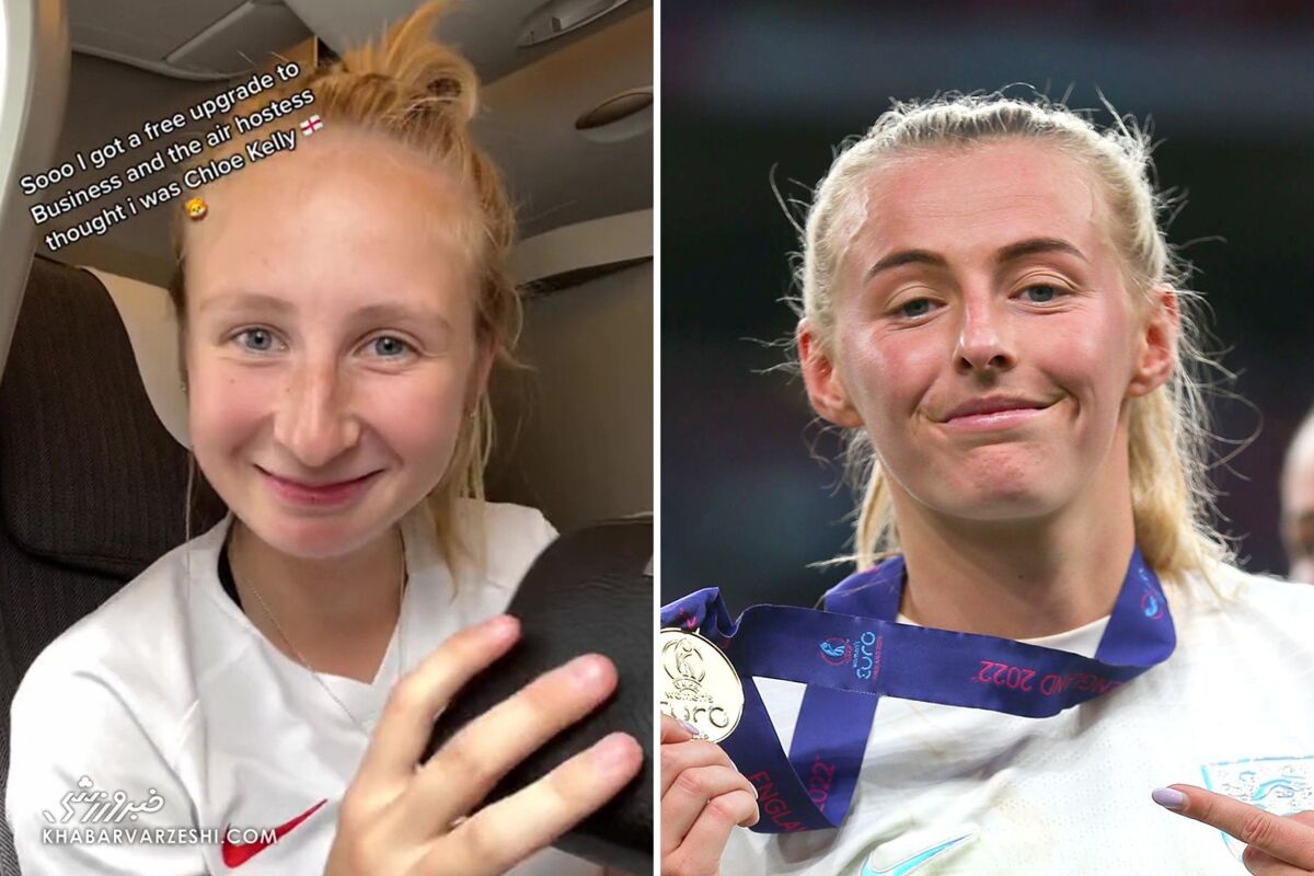 عکس| ماجرای عجیب اشتباه گرفتن یک دختر با زننده گل قهرمانی/ وقتی پرواز معمولی، تجملاتی شد؛ از اکونومی به بیزنسکلاس! کلوئی کلی