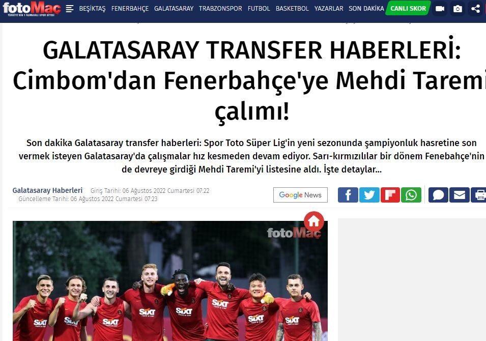 عکس | غول فوتبال ترکیه به خاطر طارمی دست به سرقت زد/ جنگی که بالا گرفت!