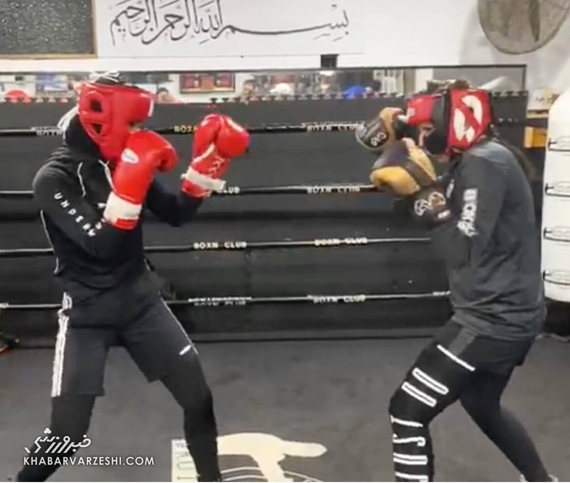 تصاویر| بوکسور زن ایرانیالاصل استرالیا خبرساز شد/ بازتاب جهانی پوشش ورزشکار مسلمان در مسابقات کشورهای مشترک المنافع