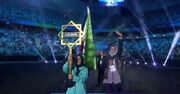 ویدیو| رژه کاروان ایران در افتتاحیه بازی های همبستگی کشورهای اسلامی