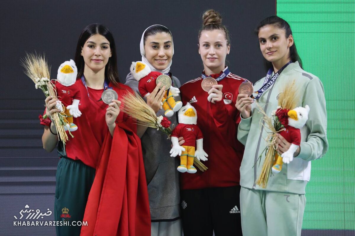 ناهید کیانی اولین طلای تکواندو را صید کرد