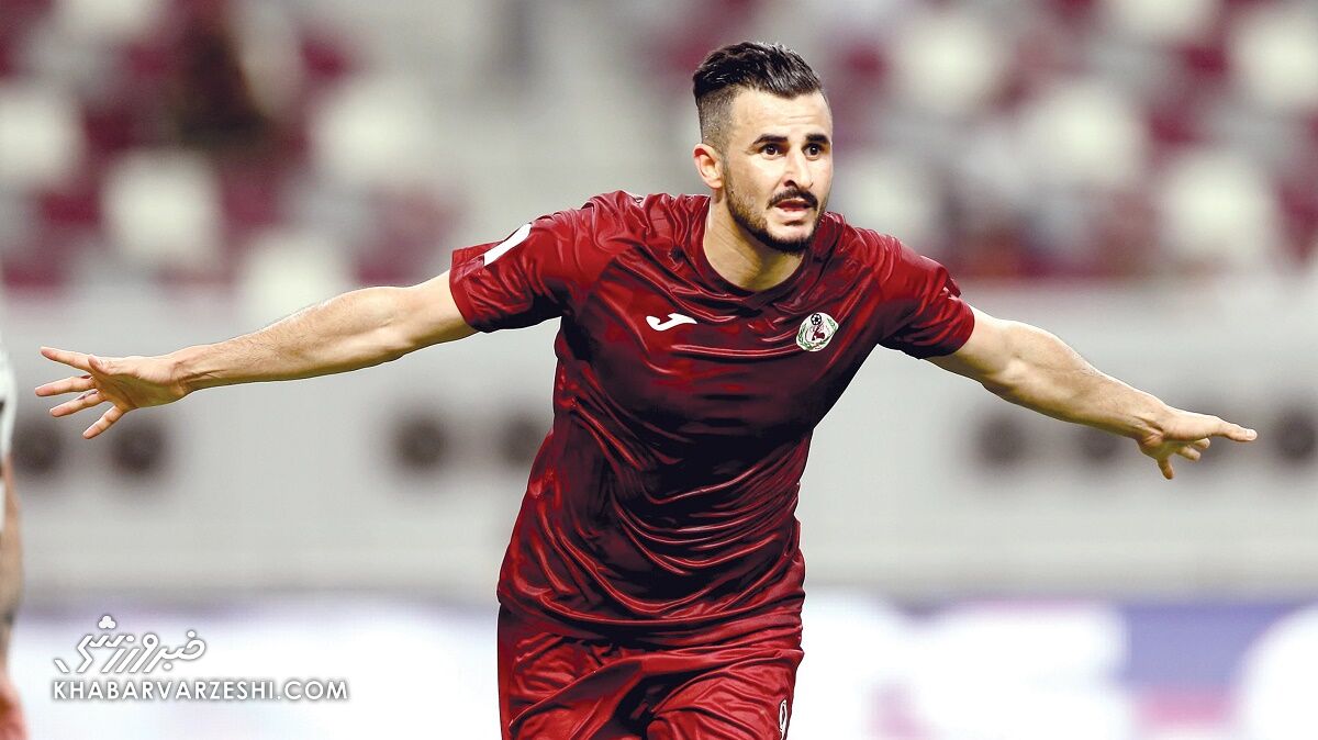 آتش بازی مهاجم مورد علاقه گل محمدی در لیگ ستارگان قطر