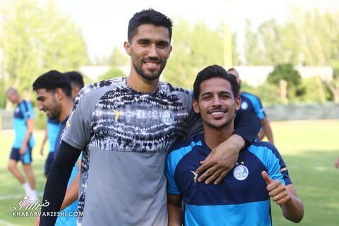 مهدی قایدی و سیدحسین حسینی؛ تمرین استقلال (24 مرداد 1401)