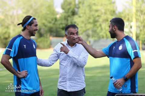 سیاوش یزدانی، کاوه رضایی و بیژن طاهری؛ تمرین استقلال (24 مرداد 1401)