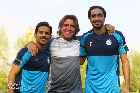 ریکاردو ساپینتو، سیاوش یزدانی و مهدی قایدی؛ تمرین استقلال (24 مرداد 1401)
