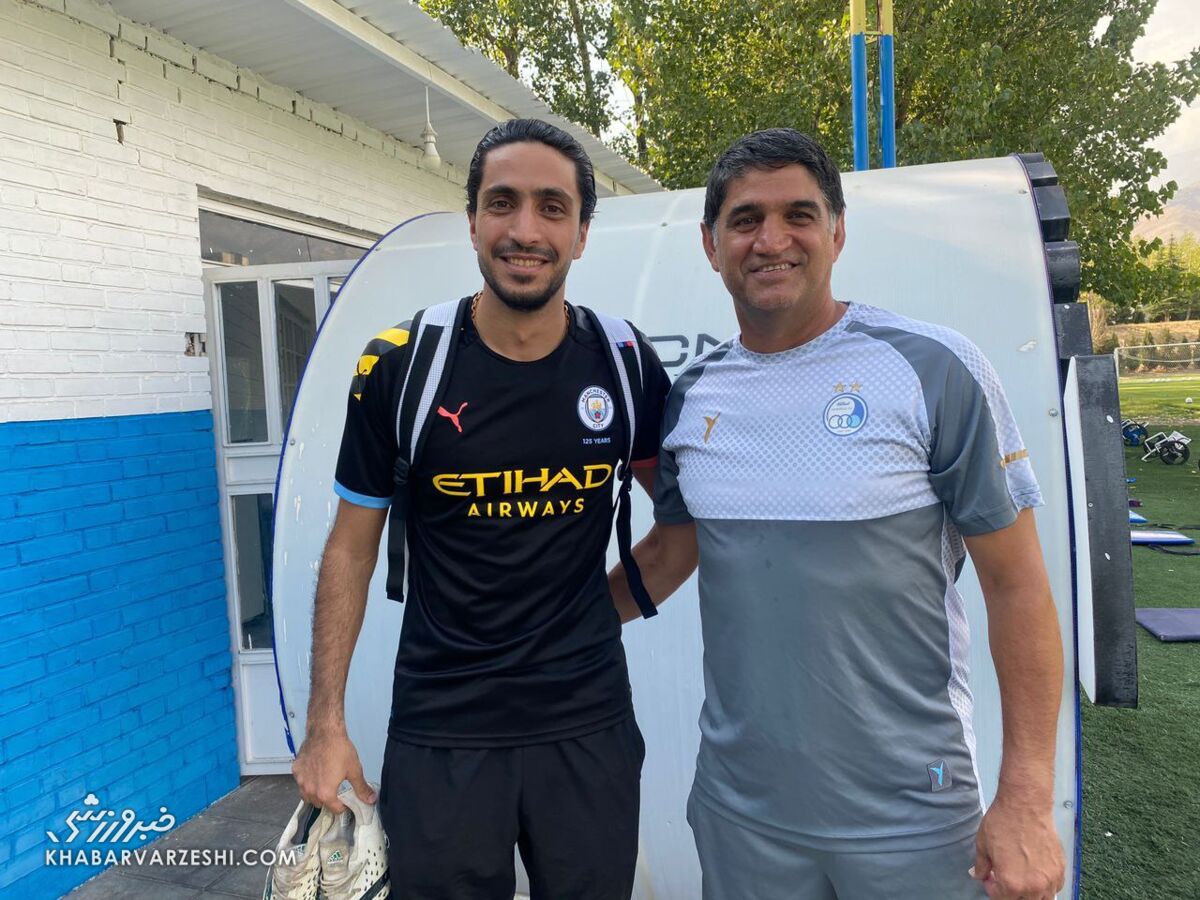 تصاویر | اولین تمرین دو استقلالی پس از بازگشت به تیم محبوب
