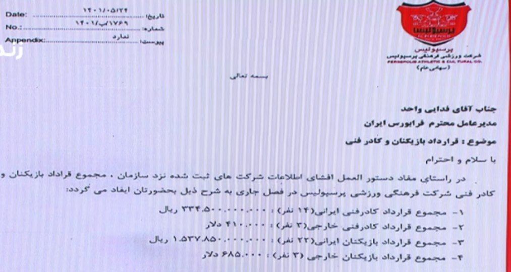 مجموع ارقام قرارداد خریدهای پرسپولیس و استقلال فاش شد/ کدام تیم بیشتر هزینه کرد؟