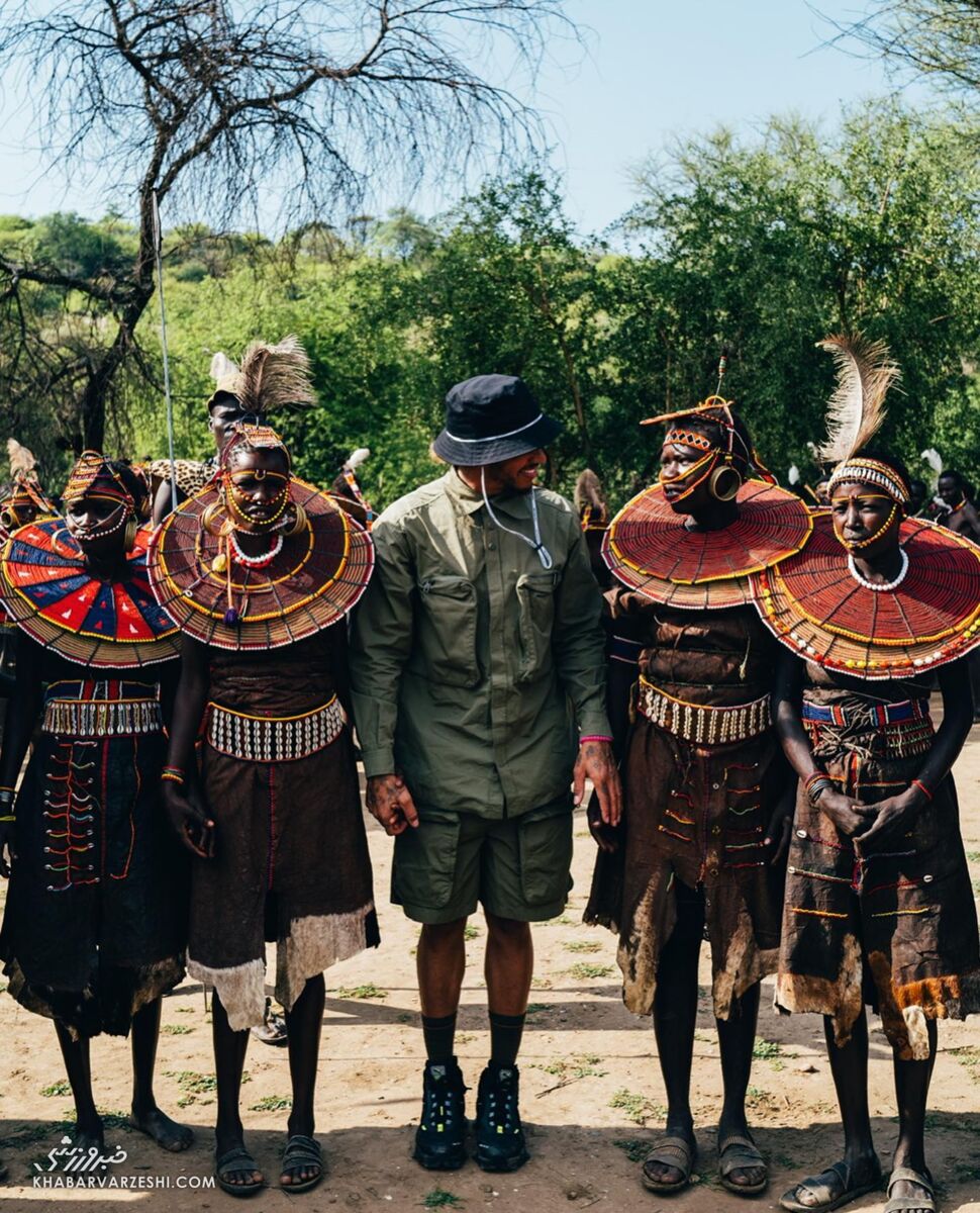 تصاویری جذاب و دیدنی از سفر اسطوره فرمول یک به آفریقا